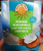 Mängden socker i Lait de coco crémeux
