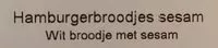 Mängden socker i Hamburgerbroodjes sesam