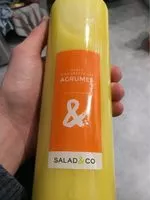 Mängden socker i Sauce vinaigrette aux agrumes
