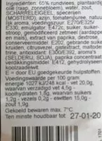 Mängden socker i Filet americain