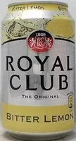 Mängden socker i Royal Club Bitter Lemon