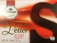 Mängden socker i Chocolade Letter S puur chocolade
