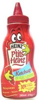 Mängden socker i Ketchup P'tits Heinz