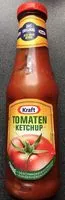 Mängden socker i Kraft Tomaten Ketchup