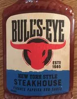 Mängden socker i Heinz Bull's Eye Barbecue Grill Saucen Bull's Eye Steakhouse  300ml