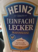 Mängden socker i Lecker Mayonnaise Heinz