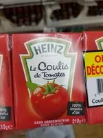 Mängden socker i Coulis de tomates