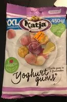 Mängden socker i Katja Yoghurt Gums