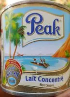 Mängden socker i Lait concentré non sucré