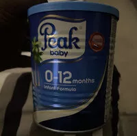 Mängden socker i Peak Baby 0-12 months