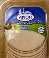 Mängden socker i Blanc de poulet halal