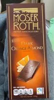 Mängden socker i Moser Roth privat chocolatiers