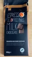 Mängden socker i Expresso&coffee nibs milk chocolate
