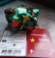 Mängden socker i Boules de chocolat