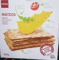 Mängden socker i Matzos pain azyme