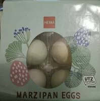 Mängden socker i Marzipan eggs