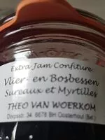 Mängden socker i Confiture de sureau et myrtilles