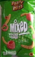 Mängden socker i Mixed sticks & rings
