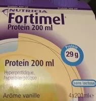 Mängden socker i Fortimel Protein arôme vanille