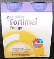 Mängden socker i Fortimel bananensmaak