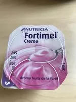 Mängden socker i Fortimel crème fruits de la forêt