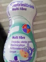 Mängden socker i Nutrinidrink multifibre