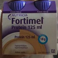 Mängden socker i Fortimel protein 125 ml arôme moka