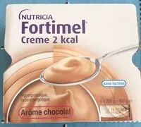 Mängden socker i Fortimel creme 2 kcal