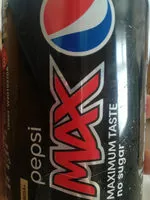 Mängden socker i Pepsi Max