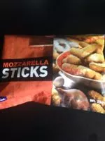Mängden socker i Mozzarella sticks