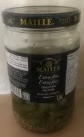 Mängden socker i Maille Cornichons Extra-fins bocal 950g