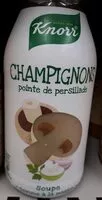 Mängden socker i KNORR Comme à la maison Soupe Liquide Champignons & Pointe de Persillade Bouteille de