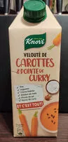 Mängden socker i KNORR Et C'est Tout Soupe Liquide Velouté de Carottes Pointe de Curry 750ml