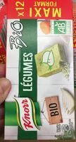 Mängden socker i Bouillon Bio Légumes Maxi Format