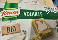 Mängden socker i Knorr Bouillon Bio Poule Maxi Format 12 Cubes - 120g