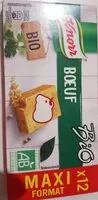 Mängden socker i Knorr Bouillon BIO Boeuf Maxi Format 12 Cubes - 120g