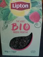 Mängden socker i Lipton Thé Vert Bio Menthe Fraise Vrac 80g