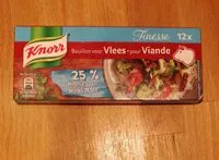 Mängden socker i Bouillon pour viande -