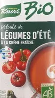 Mängden socker i Knorr Soupe Bio Légumes d'Eté 1l
