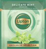 Mängden socker i Lipton Exclusive Selection Thé Vert Menthe Douce 25 sachets pyramides