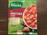 Mängden socker i Würstchengulasch