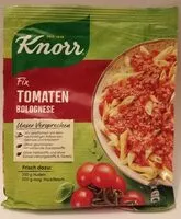 Mängden socker i Fix Tomaten Bolognese