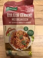 Mängden socker i Bulgur Gericht mexikanisch