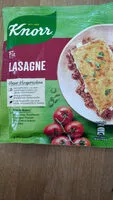 Mängden socker i Knorr fix Lasagne