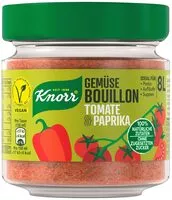 Mängden socker i Gemüsebouillon Tomate Paprika
