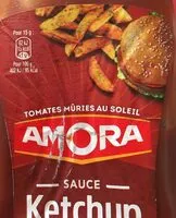 Mängden socker i AMORA Ketchup Légèrement Relevé 825g