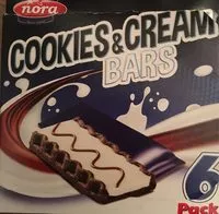 Mängden socker i Cookie & Cream bars