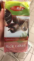 Mängden socker i VitaRice Rice cakes Dark chocolate