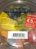 Mängden socker i Salade de fruit tropicale