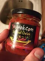 Mängden socker i Youwok.com sambal olek